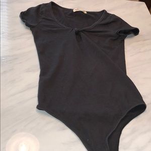 Black Hollister bodysuit